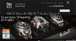 Desktop Screenshot of laboiteamontres.com