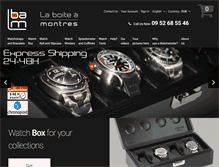 Tablet Screenshot of laboiteamontres.com